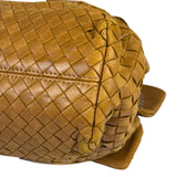 Bottega Veneta Tan Brown Intrecciato Shoulder Bag
