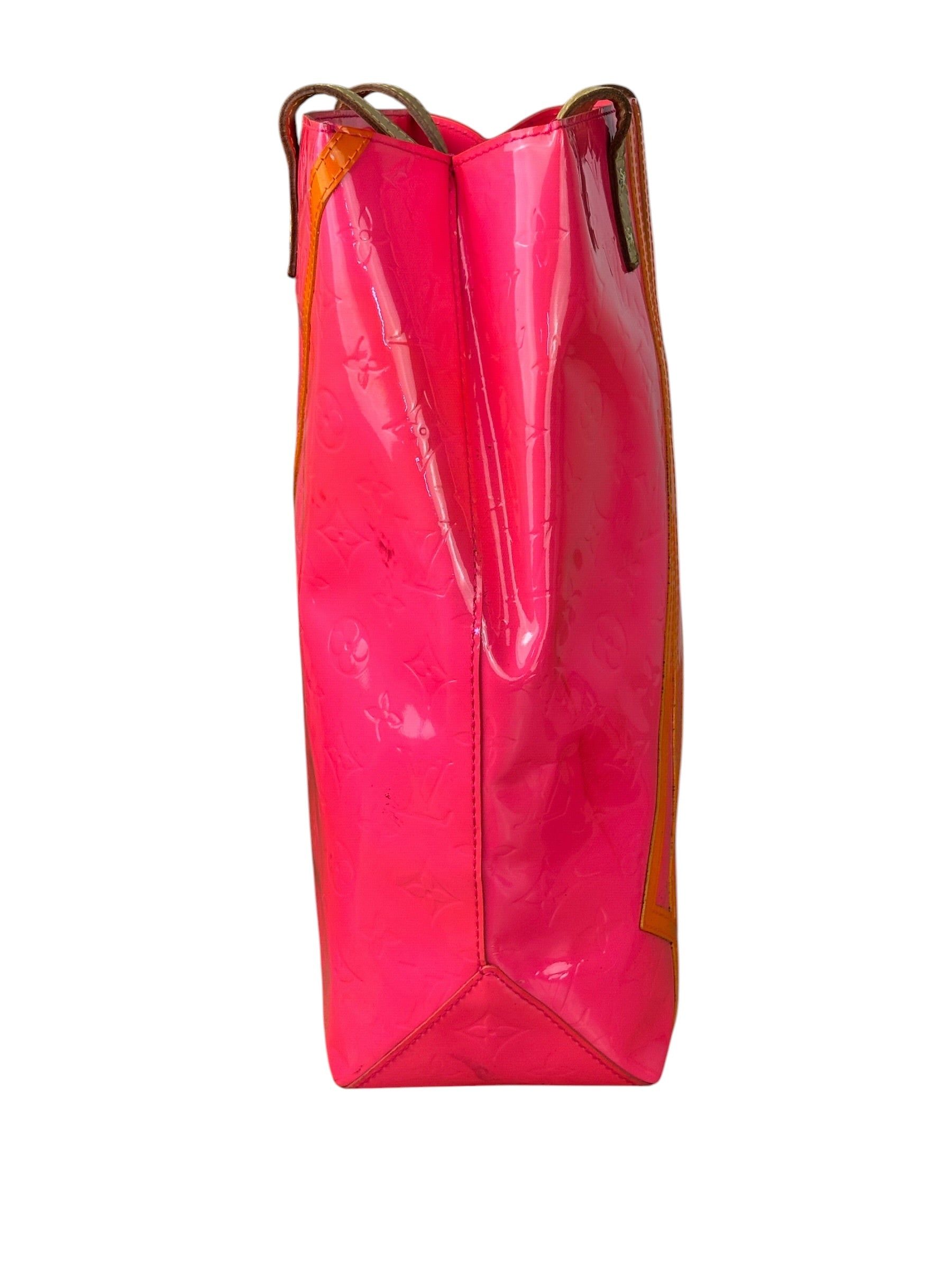 Louis Vuitton x Robert Wilson Fluo Pink Reade Vernis Tote