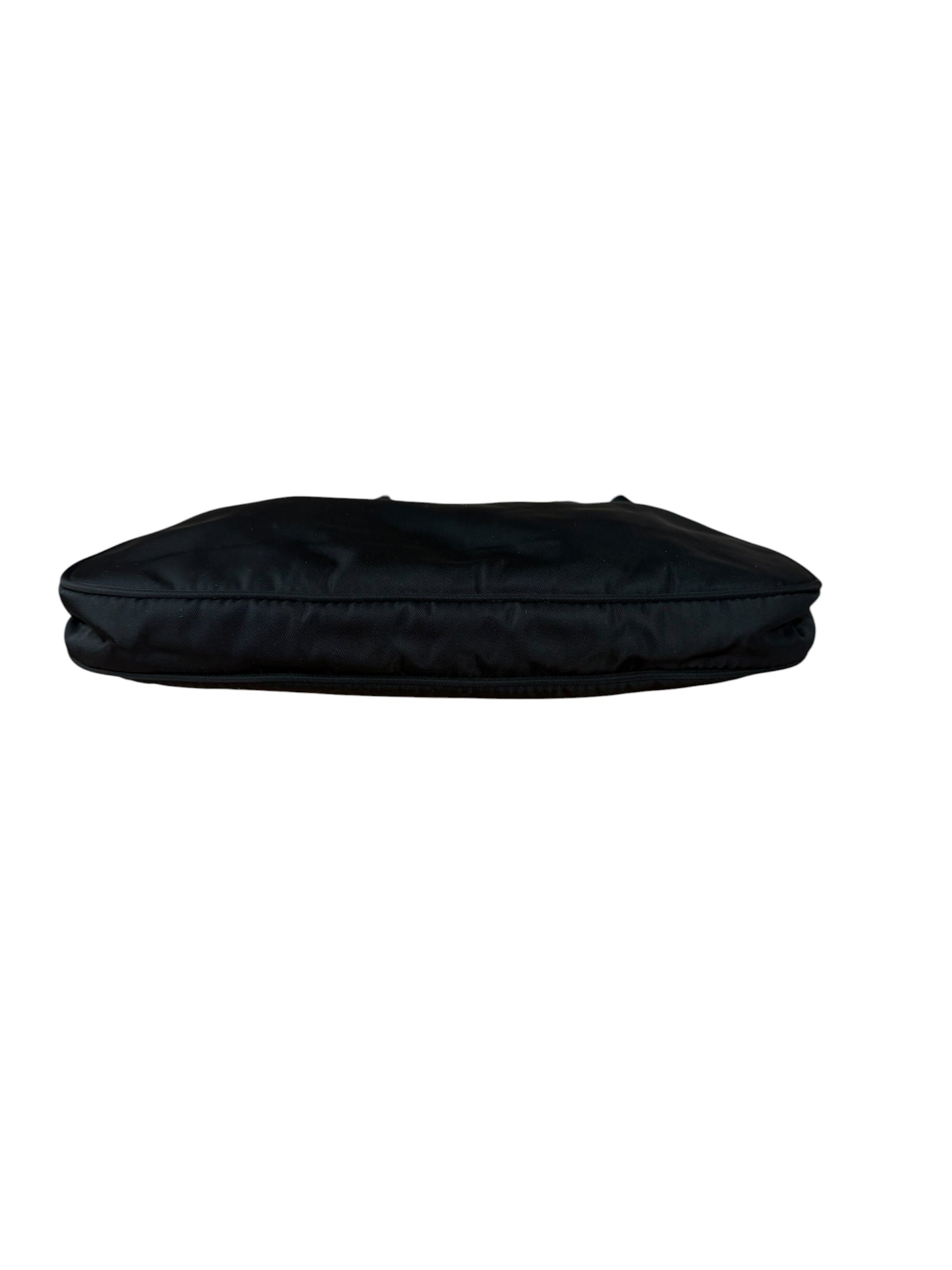 Prada Vintage Black Nylon Pochette