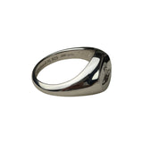 Vivienne Westwood Silver Logo Seal Ring