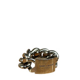 Yves Saint Laurent ID Plaque Chain Link Ring