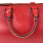 Louis Vuitton Red Epi Leather Speedy 25