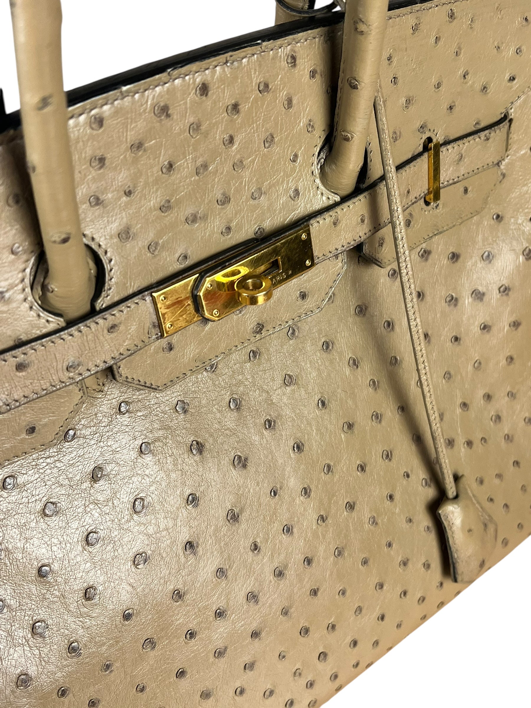 Hermes Birkin 35 Mousse Ostrich 2001
