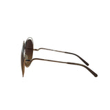 Chloe Carlina Oversized Round Sunglasses Rx