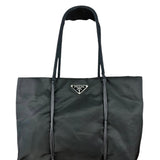 Prada Black Nylon Mini Tote Handbag
