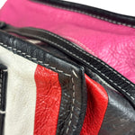 Balenciaga Multi-Color Vertical Stripe Bazar Shopper Two-Way Bag