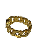Christian Dior Gold Tone Star Charm & Ring