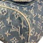Louis Vuitton Vintage Denim Leather Trim Monogram Neo Speedy 30