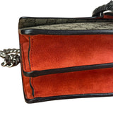 Gucci Red/Beige Dionysus GG Supreme Shoulder Bag