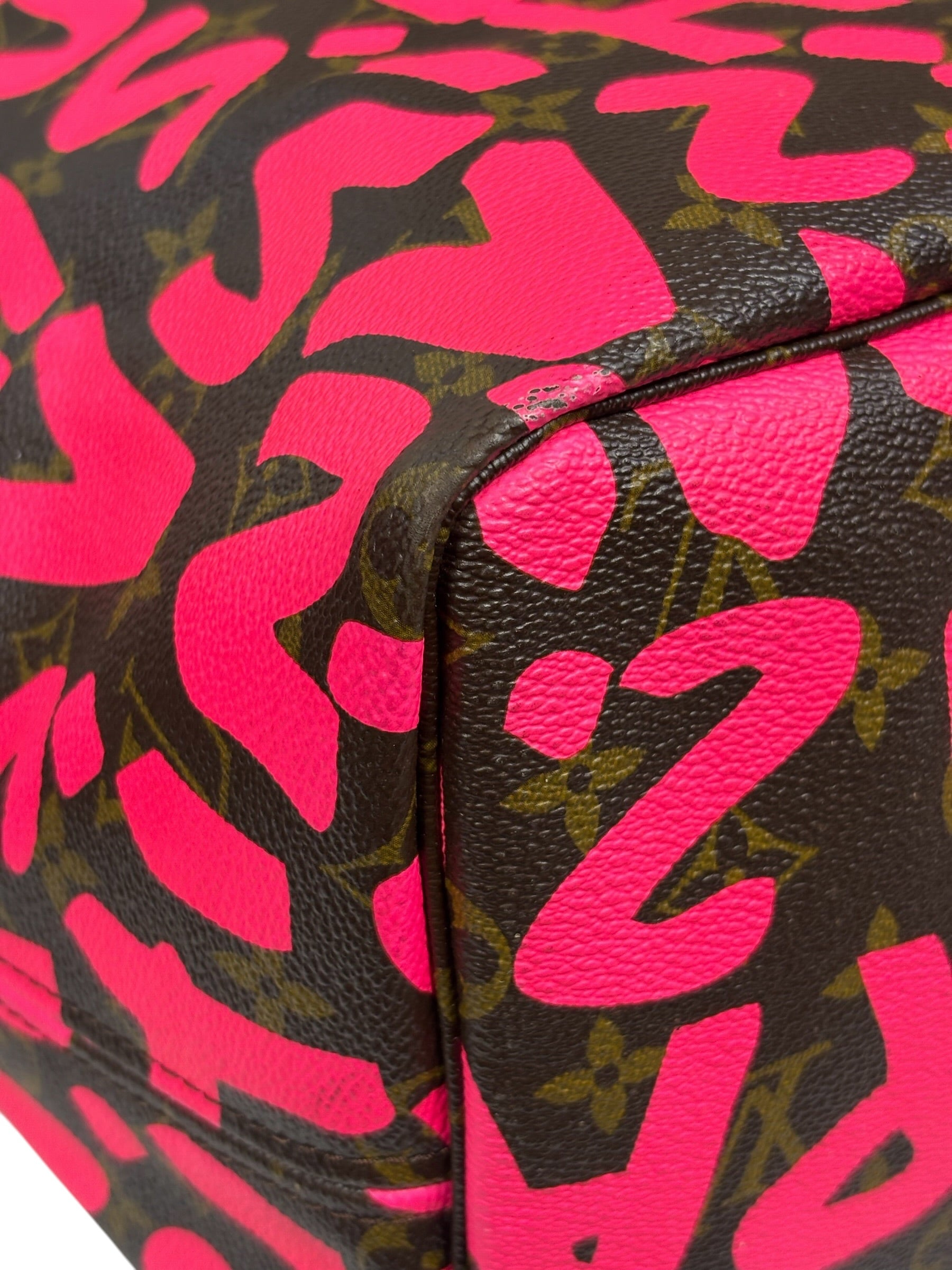 Louis Vuitton x Stephen Sprouse Graffiti Pink/Brown Monogram Neverfull GM