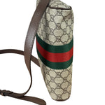 Gucci Beige/Brown GG Supreme Ophidia Messenger Bag