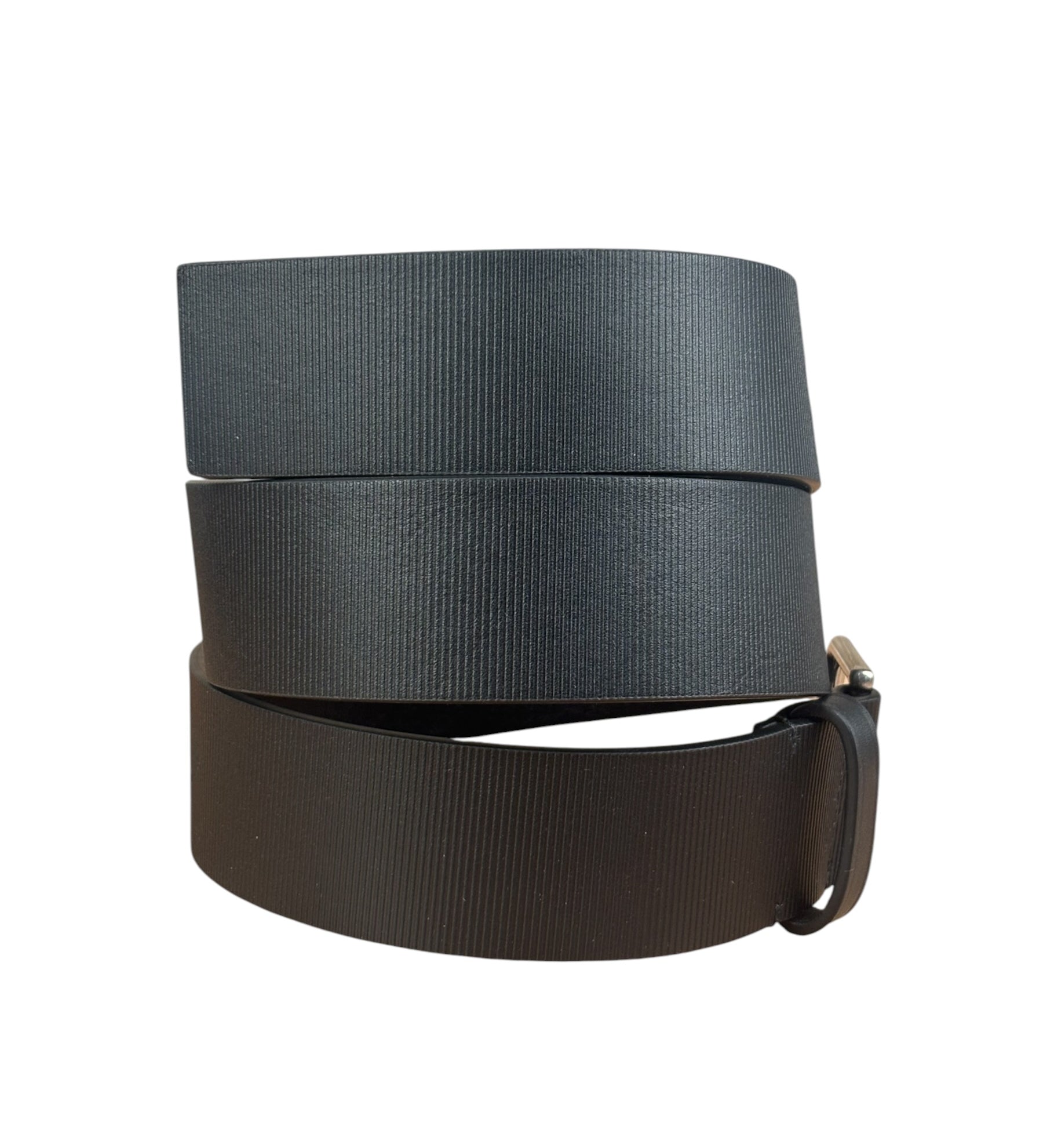 Balenciaga Black Leather Belt