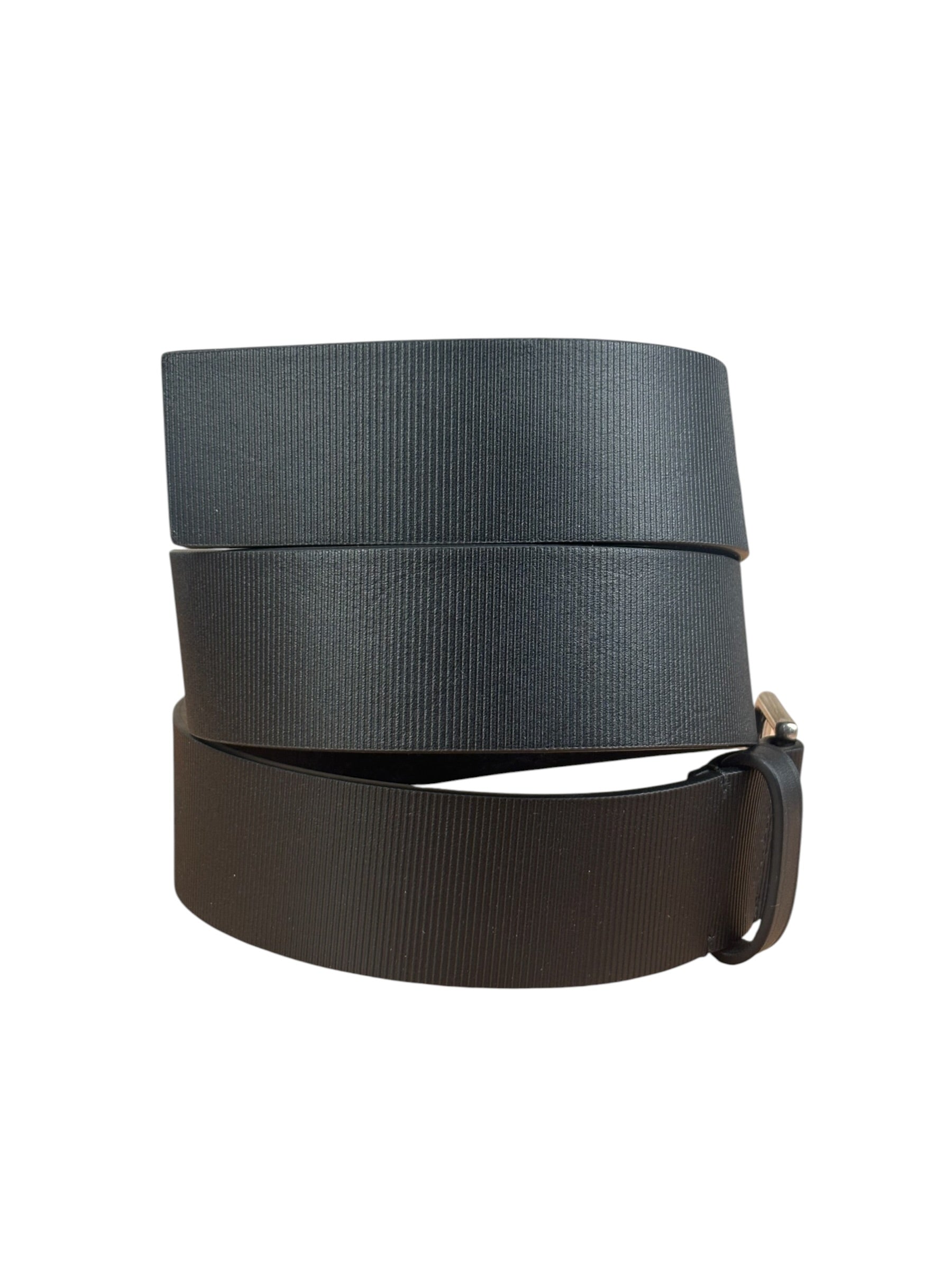 Balenciaga Black Leather Belt
