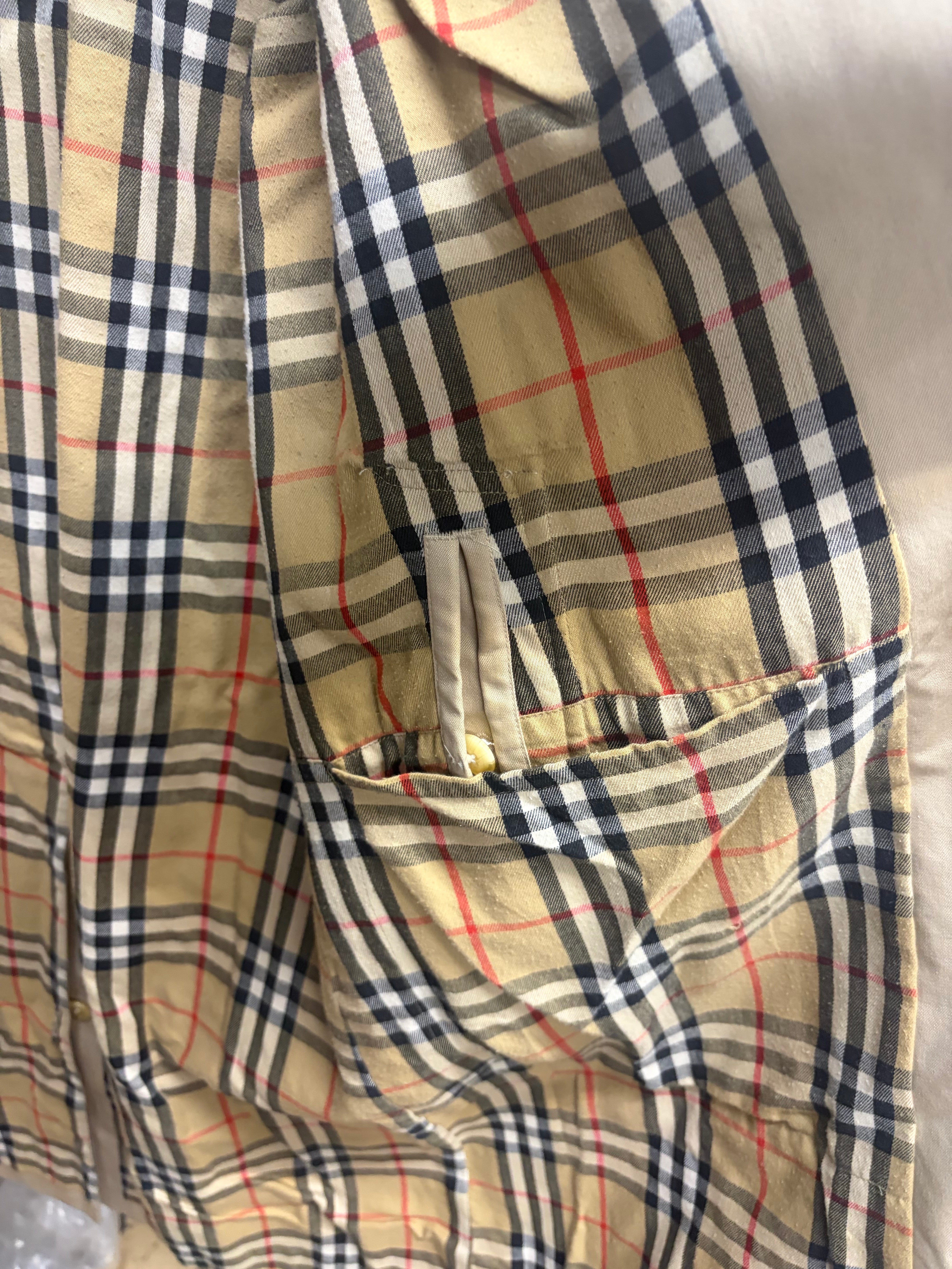 Burberrys House Check Lined Long Coat