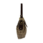 Fendi Zucca Chef Flap Shoulder Bag