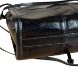 Prada Black Mini Bonnie Leather Shoulder Bag