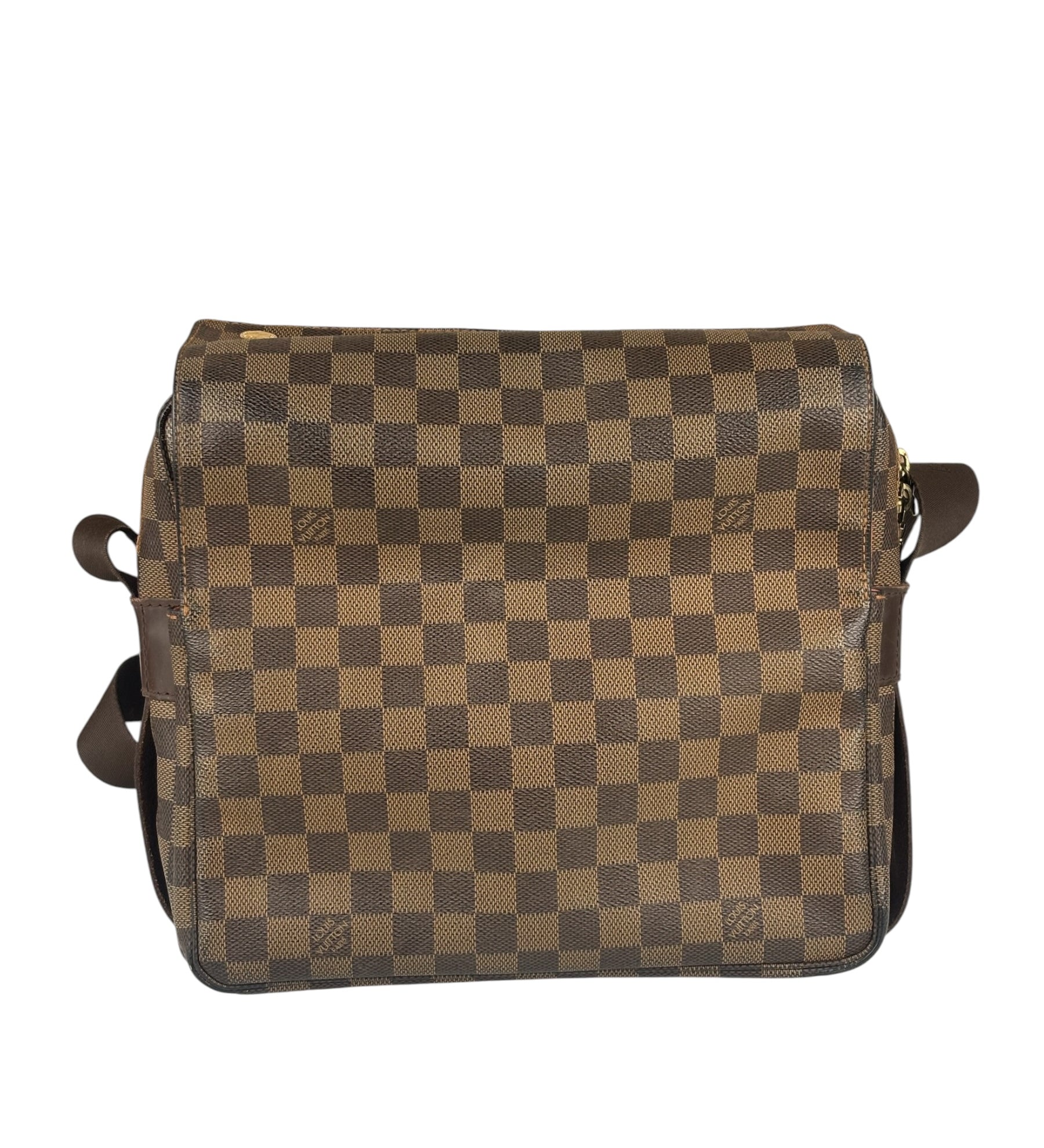 Louis Vuitton Damier Ebene Canvas Naviglio Messenger Bag