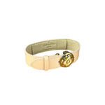 Louis Vuitton Monogram Vernis Logo Bracelet Yellow