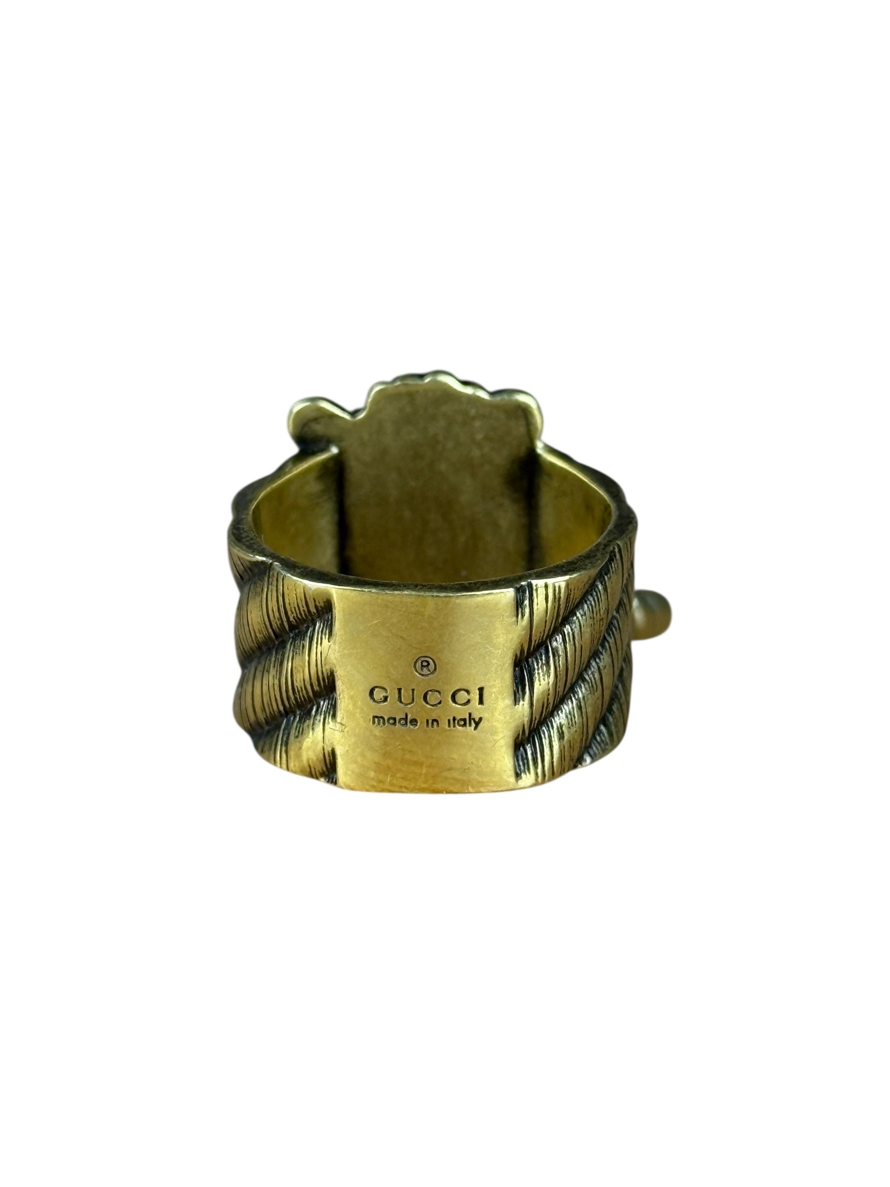 Gucci Lion Head Ring