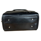 Prada Vintage Black Leather Mini Boston Bag