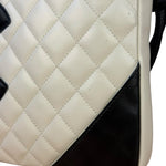 Chanel Vintage Leather Cambon Ligne Crossbody/Shoulder Bag-2008