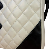 Chanel Vintage Leather Cambon Ligne Crossbody/Shoulder Bag-2008