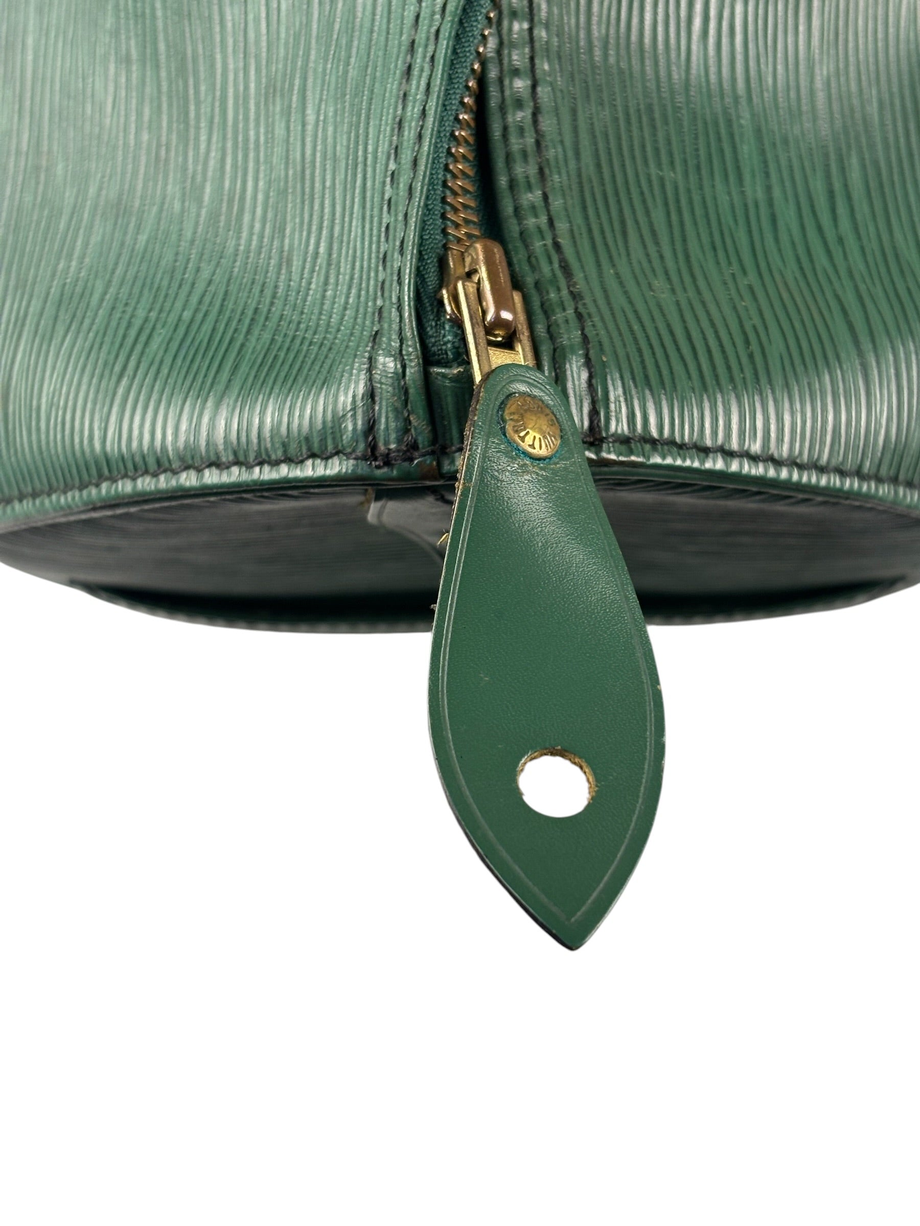Louis Vuitton Vintage Green Epi Speedy 35