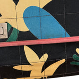 Chanel Multicolor Canvas Bird Print 2.55 Flap 2001