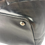 Chanel Black Quilted Leather CC Cambon Ligne Tote 2000s