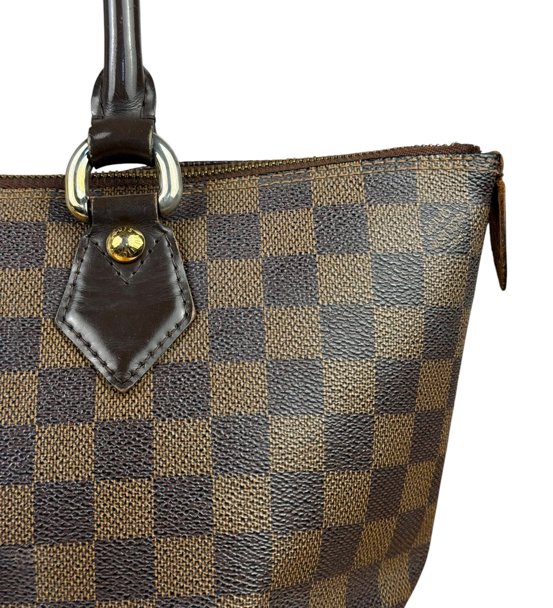 Louis Vuitton Damier Ebene Saleya Tote Bag MM