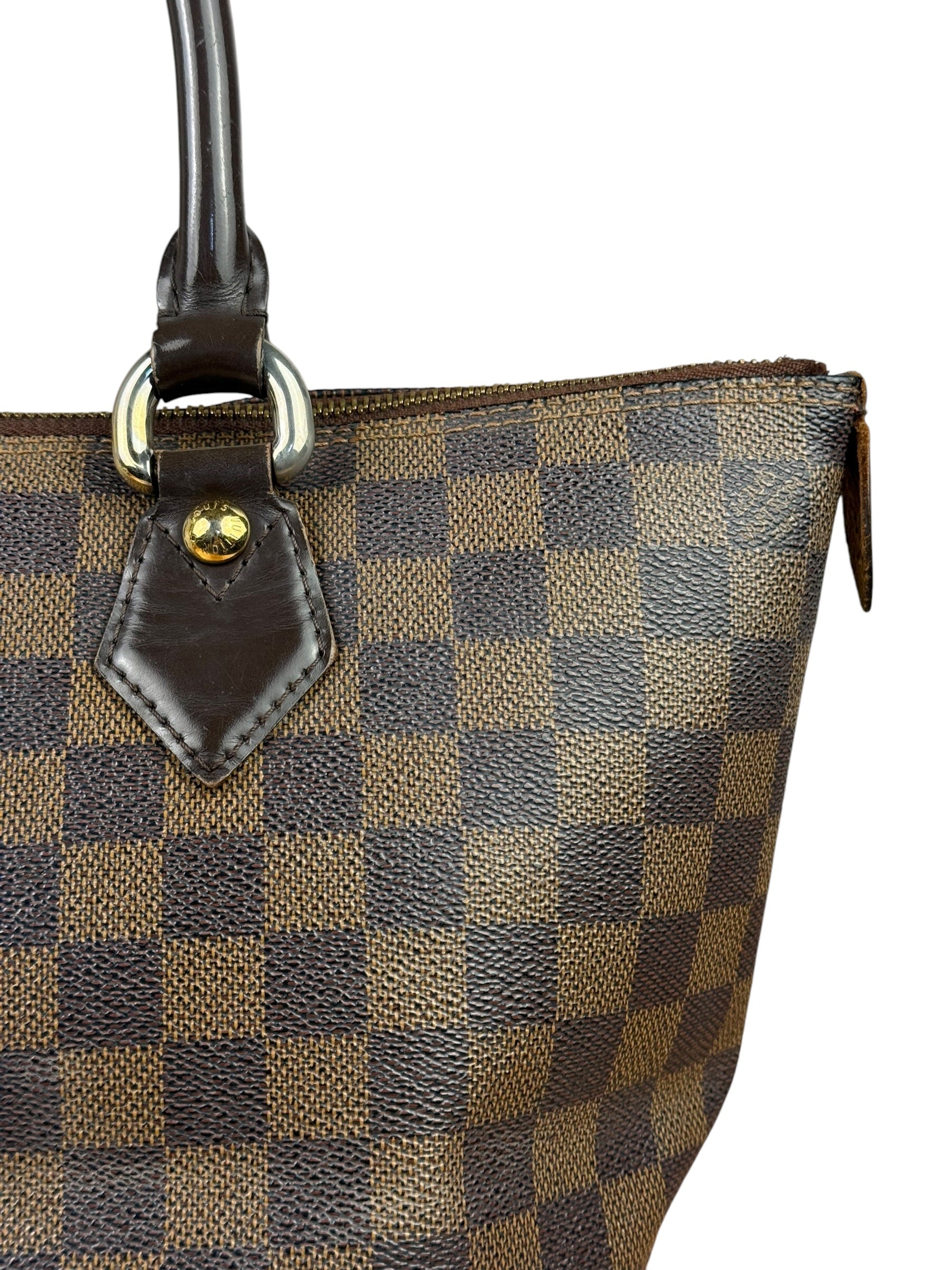 Louis Vuitton Damier Ebene Saleya Tote Bag MM