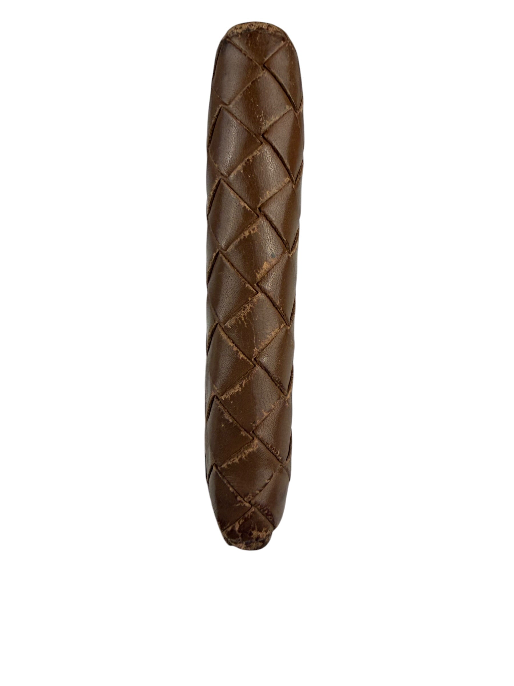Bottega Veneta Brown Intercciato Bifold Wallet