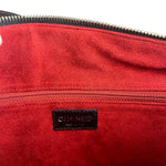 Chanel Black Patent Chocolate Bar Shoulder Bag '02