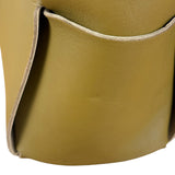 Bottega Veneta Muted Olive Intreccio Arco Woven Leather Tote