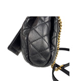Saint Laurent Black Nolita Matelasse Leather Shoulder Bag