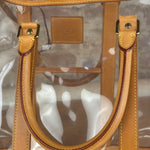 Louis Vuitton Limited Edition Transparent Vinyl Ambre Cabas Tote Bag GM