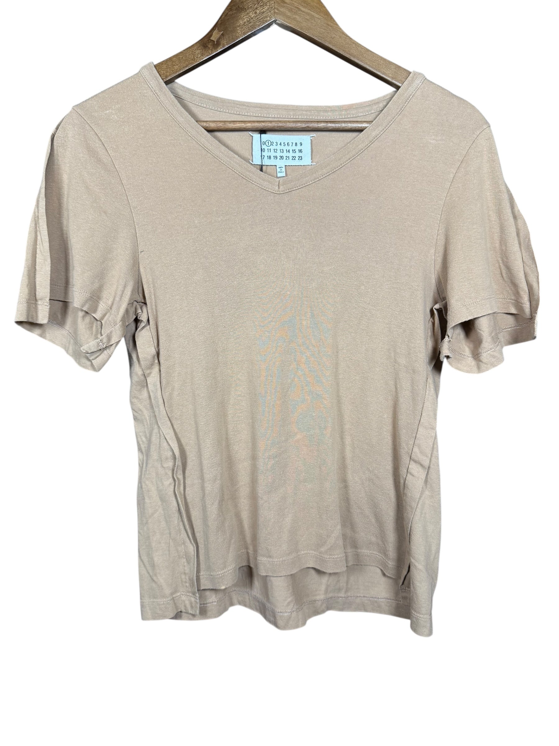 Maison Margiela Short Sleeve Top Tan