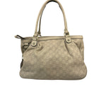 Gucci Beige Guccissima Medium Sukey Shoulder Tote