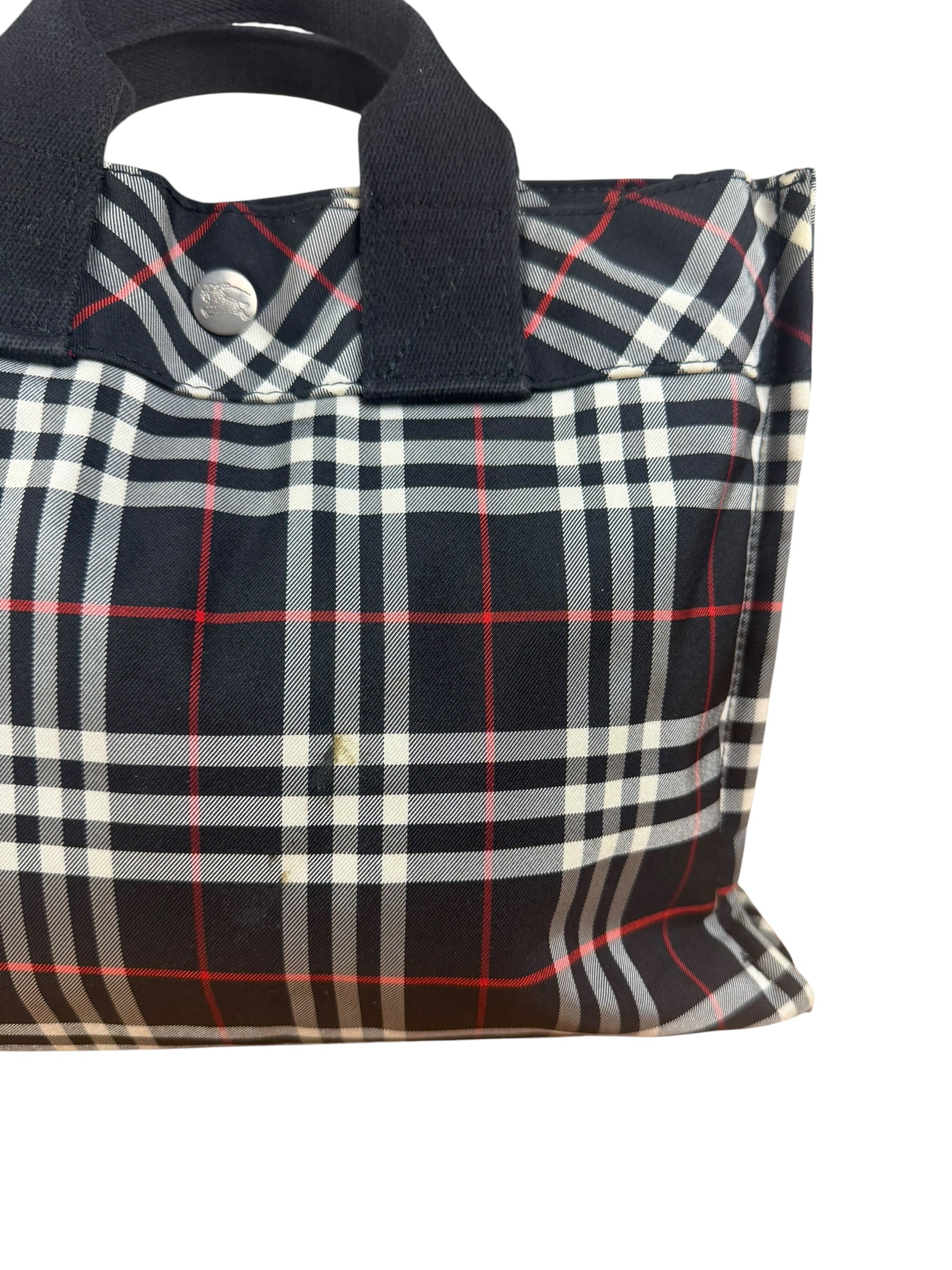Burberry Blue Label Multicolor House Check Tote Bag