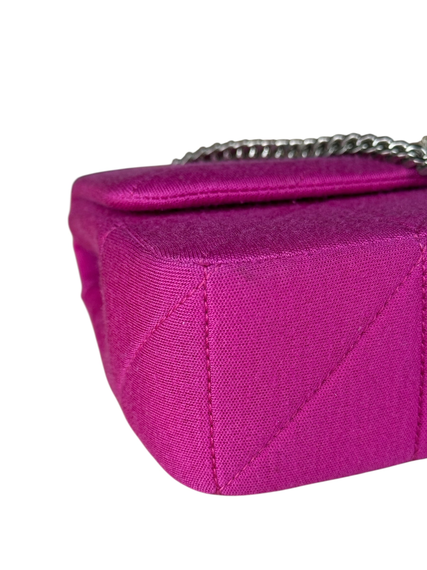 Yves Saint Laurent Pink Jersey Jamie Bag