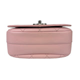 Chanel Pink Stitch Quilt Ring My Bag 2Way Flap 2017
