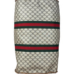 Gucci GG Vintage Coated Canvas Boston Bag