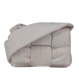 Bottega Veneta Light Pink Mini Padded Nylon Cassette Bag