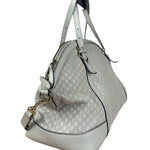 Gucci Vintage Beige Leather GG 2Way Bag