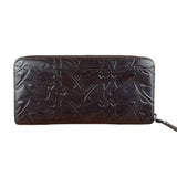 Vivienne Westwood Brown Leather Logo Zippy Wallet