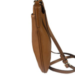 Coach Tan Brown Pebble Leather Crossbody Bag