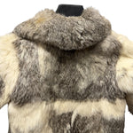 Vintage Ivory/Brown Chinchilla Fur Coat (Toddler's)