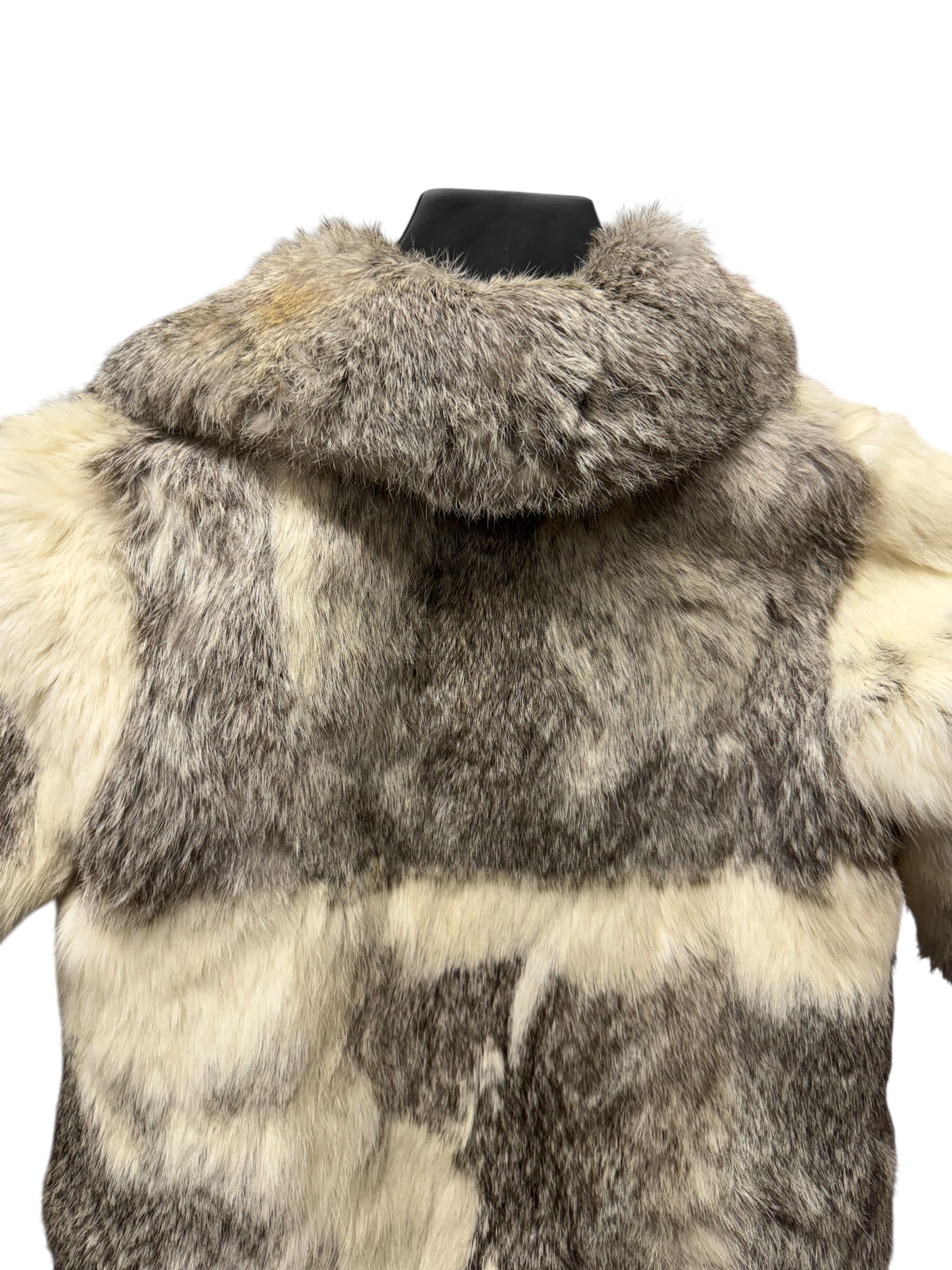 Vintage Ivory/Brown Chinchilla Fur Coat (Toddler's)