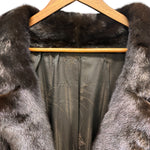Vintage Dark Brown Beauer Long Coat