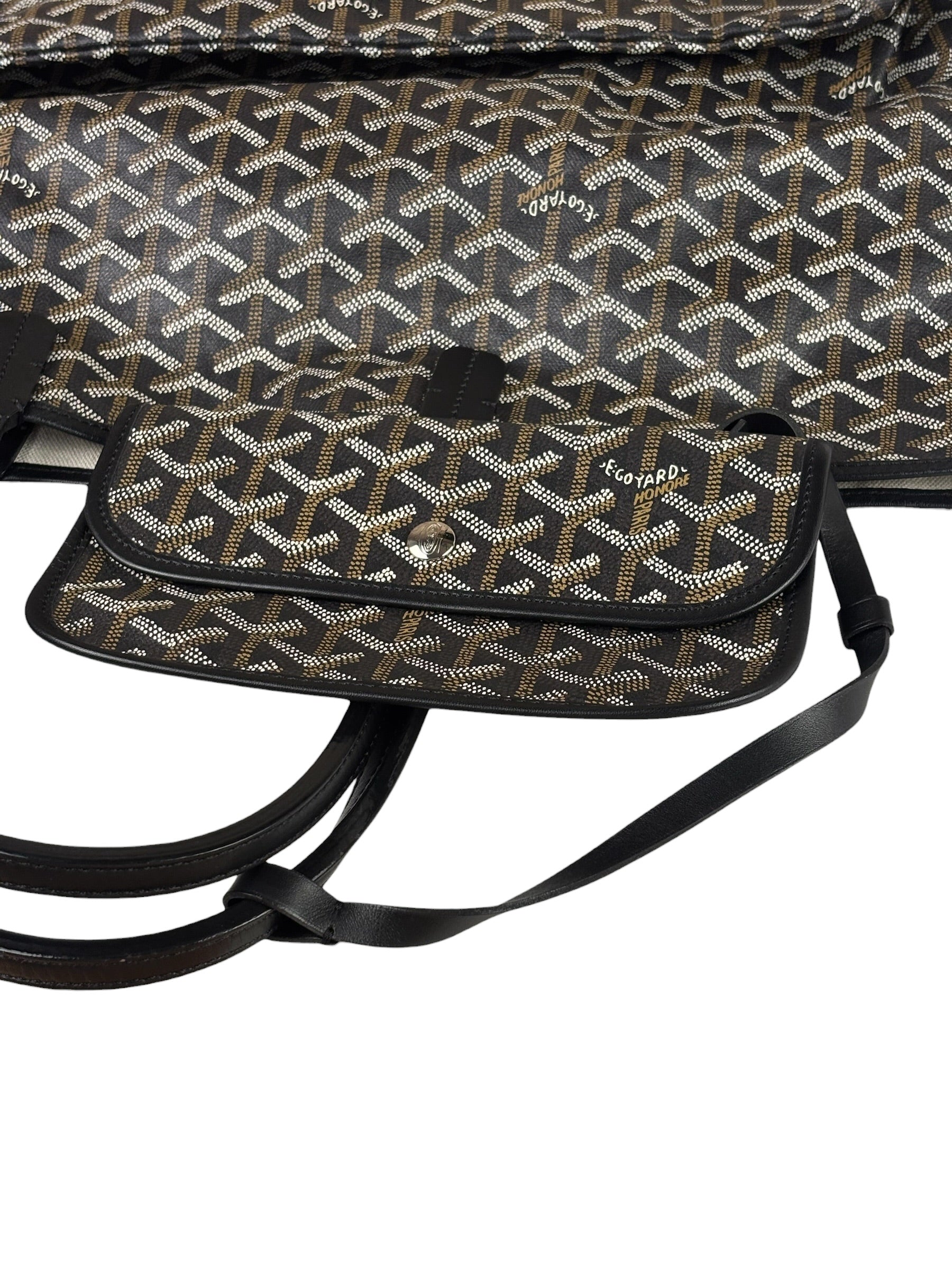 Goyard Saint Louis Coated Goyardine Tote